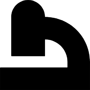 Microscope Icon from Block – Free Set