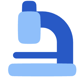 Microscope Observation Sciene Icon from Plump Flat - Free Set