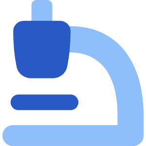 Microscope Observation Sciene Icon from Flex Flat - Free Set