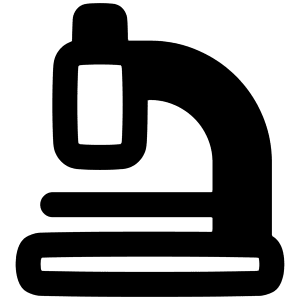 Microscope Observation Sciene Icon from Plump Remix - Free Set