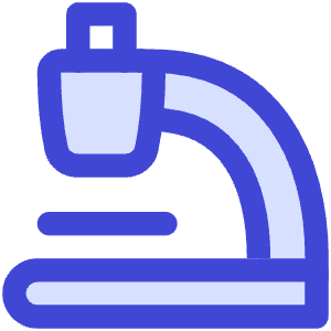 Microscope Observation Sciene Icon from Flex Duo - Free Set