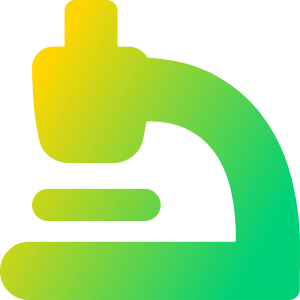 Microscope Observation Sciene Icon from Flex Gradient - Free Set