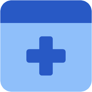 Online Medical Web Service Icon from Core Flat - Free Set