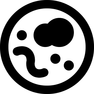 Petri Dish Lab Equipment Icon from Core Remix - Free Set