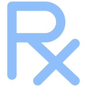 Prescription Pills Drugs Healthcare Icon from Core Flat - Free Set
