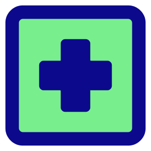 Sign Cross Square Icon from Core Pop - Free Set