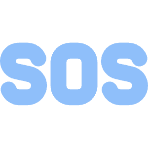 Sos Help Emergency Sign Icon from Core Flat - Free Set