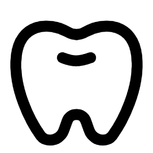Tooth Icon from Core Line - Free Set