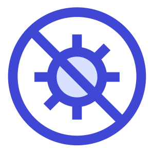Virus Antivirus Icon from Sharp Duo - Free Set