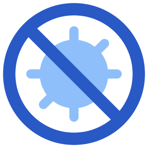 Virus Antivirus Icon from Plump Flat - Free Set