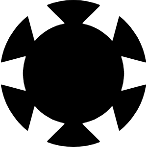 Virus Icon from Block – Free Set