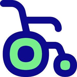 Wheelchair Icon from Flex Pop - Free Set