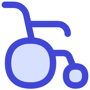 Wheelchair Icon from Flex Duo - Free Set