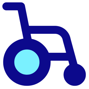 Wheelchair Icon from Core Pop - Free Set