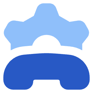 Customer Support Setting Icon from Core Flat Set