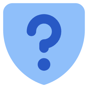 Shield Privacy Help Icon from Core Flat Set
