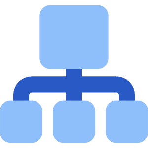 Hierarchy 14 Icon from Core Flat Set