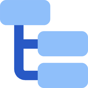 Hierarchy 16 Icon from Core Flat Set