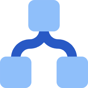 Hierarchy 5 Icon from Core Flat Set