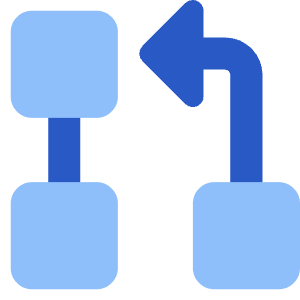 Hierarchy 7 Icon from Core Flat Set