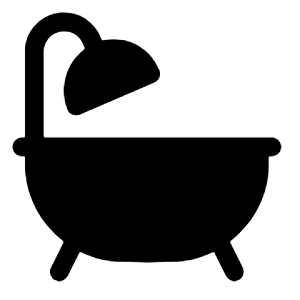 Bath Icon from Solar Bold Set