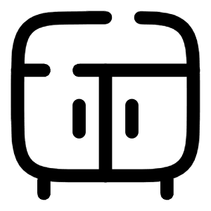 Bedside Table 4 Icon from Solar Broken Set