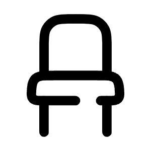 Chair Icon from Solar Broken Set