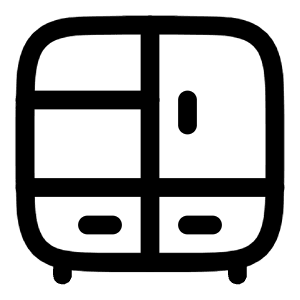 Closet Icon from Solar Linear Set