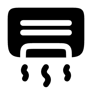 Condicioner Icon from Solar Bold Set