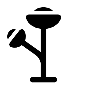 Floor Lamp Minimalistic Icon from Solar Bold Set