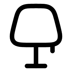 Lamp Icon from Solar Linear Set