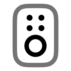 Remote Controller 3 Icon from Solar Line Duotone Set