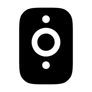 Remote Controller Minimalistic Icon from Solar Bold Set