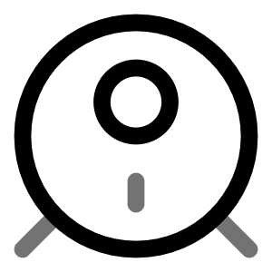 Smart Vacuum Cleaner 3 Icon from Solar Line Duotone Set