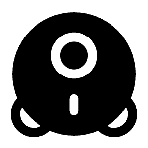 Smart Vacuum Cleaner Icon from Solar Bold Set
