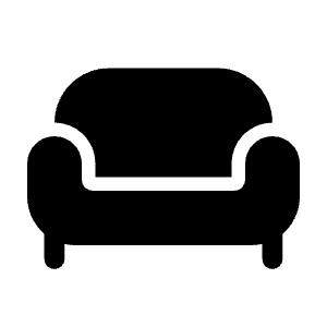 Sofa Icon from Solar Bold Set