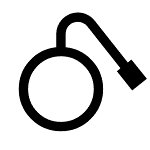 Chromecast 2 Icon from Sharp Line - Material Symbols Set