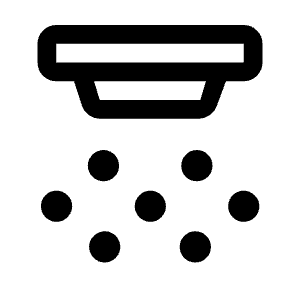 Detector Co Icon from Rounded Line - Material Symbols Set