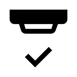 Detector Status Fill Icon from Outlined Fill - Material Symbols Set