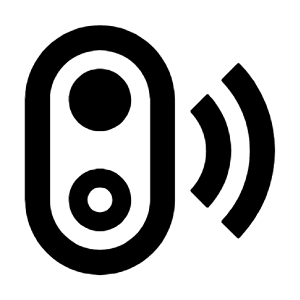 Doorbell Chime Icon from Outlined Line - Streamline Material Free Set