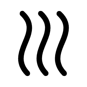 Heat Fill Icon from Outlined Fill - Material Symbols Set