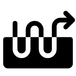 Heat Pump Balance Fill Icon from Rounded Fill - Material Symbols Set