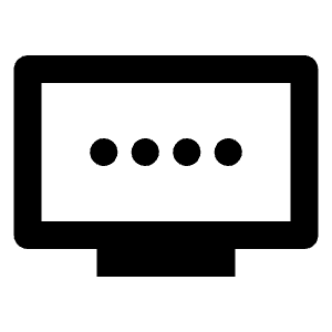 Home Max Dots Icon from Outlined Line - Streamline Material Free Set