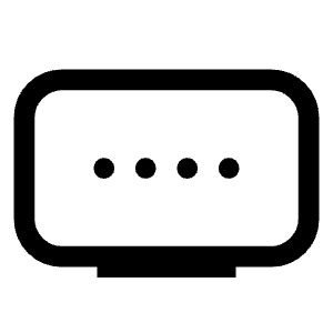 Home Max Dots Icon from Outlined Line - Material Symbols Set