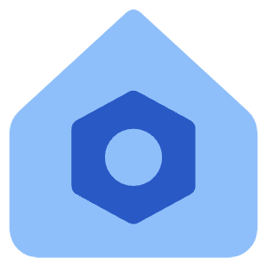 Home Setting Bolt Nut Icon from Core Flat Set