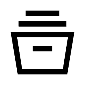 Home Storage Icon from Sharp Line - Material Symbols Set