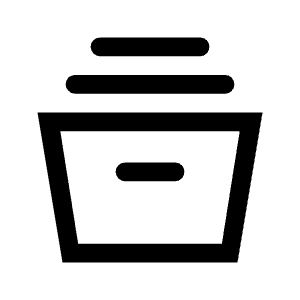 Home Storage Icon from Outlined Line - Material Symbols Set
