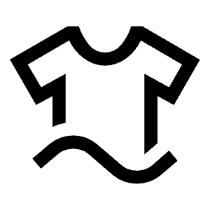 Laundry Icon from Sharp Line - Material Symbols Set