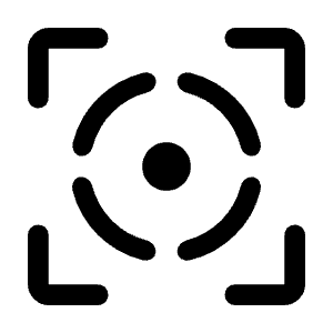 Motion Sensor Active Icon from Rounded Line - Material Symbols Set