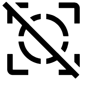 Motion Sensor Idle Icon from Outlined Line - Material Symbols Set